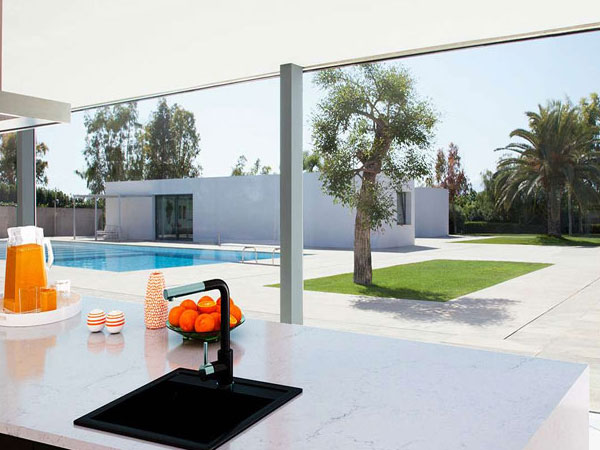 Vẻ đẹp huyền bí của đá thạch anh nhân tạo Casla Mystery